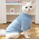 Толстовка для котов (кошек) Зигзаг XS Голубой фото 1