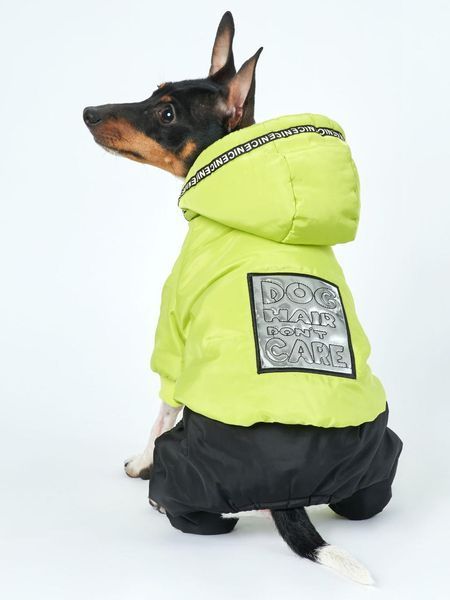 Зимовий комбінезон для собак Dog 2XL Салатовий фото 4