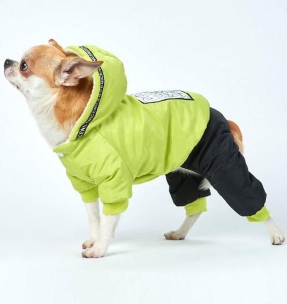 Зимовий комбінезон для собак Dog 2XL Салатовий фото 10