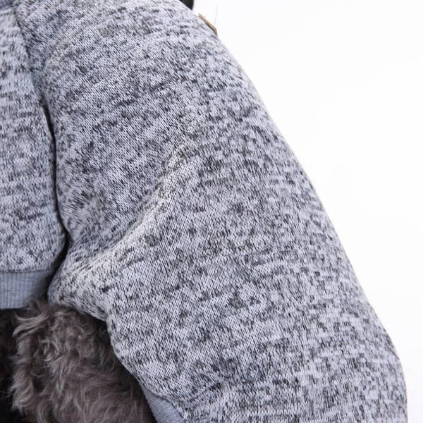 Джемпер для больших собак Classic 4XL Серый фото 7