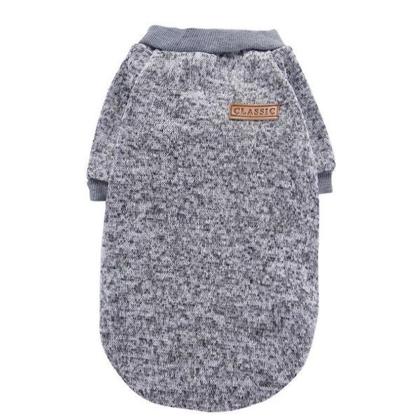 Джемпер для больших собак Classic 4XL Серый фото 3