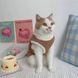 Флісова кофта для котів (кішок) Зефір S Коричневий 6098 фото 9