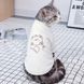 Толстовка для котов (кошек) Лапка S Белый фото 1