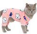 Костюм для котов (кошек) флисовый Фантазия XL Розовый 109486827 фото 1