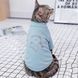 Толстовка для котов (кошек) Лапка S Бирюзовый фото 1