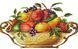 Набор для вышивания крестом 44х28 Фрукты в вазе Joy Sunday J006 109487992 фото 1