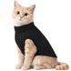 Светр для котів (кішок) Косичка XS Чорний фото 1