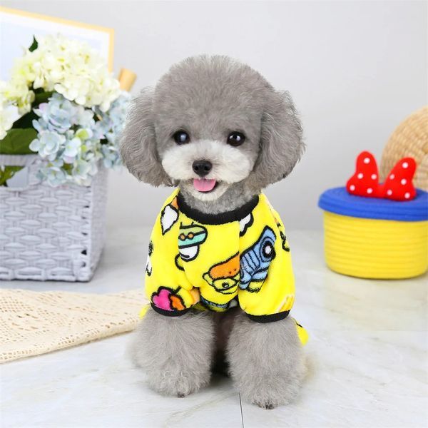Костюм для собак флісовий Фантазія XS Жовтий фото 5