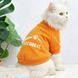 Толстовка для котов (кошек) Найк XS Оранжевый фото 1