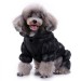 Зимний комбинезон «Дутик» для собак черный, размер XL