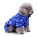 Зимний комбинезон «Дутик» для собак синий, размер 2XL