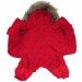 Зимний комбинезон «USA» для собак красный, размер 5XL