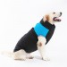 Жилетка для собак «Спорт», черно-голубая, размер 2XL