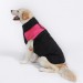 Жилетка для собак «Спорт», черно-розовая, размер 2XL