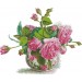 Набор для вышивания крестом 49х42 Розовые розы Joy Sunday H314