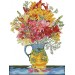 Набор для вышивания крестом 53х69 Цветы в вазе Joy Sunday H668
