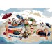 Набор для вышивания крестом 59х43 Ланч на воде Joy Sunday RA399