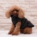 Куртка «Дутик» для собак черная, размер XS