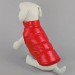 Куртка «Дутик» для собак красная, размер 2XL