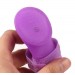 Непромокаемые резиновые сапожки для собак фиолетовые, размер XL