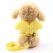 Шлейка + поводок для собак «Ангелочек», желтый, размер XS