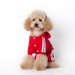 Спортивный костюм для собак «Adidog», красный, размер XL