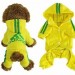 Спортивный костюм для собак «Adidog», желтый, размер L