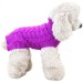 Свитер для собак «Делюкс», фиолетовый, размер L