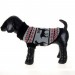 Свитер для собак «Олени», черный, размер 2XL