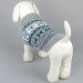 Свитер для собак «Узоры», серый, размер L (XL)