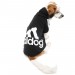 Толстовка Adidog для собак черная, размер M