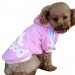 Толстовка Adidog для собак розовая, размер 3XL