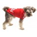 Толстовка Adidog для собак красная, размер 6XL