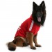 Толстовка Adidog для собак красная, размер 4XL