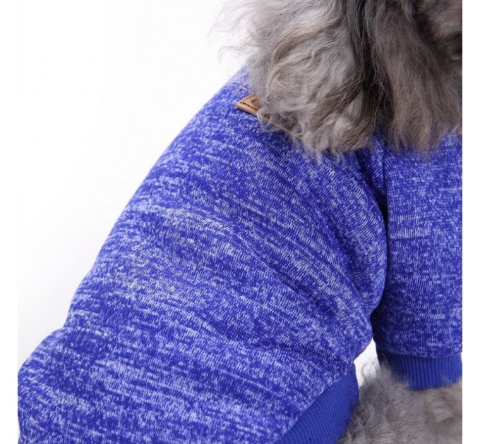 Джемпер для собак «Классик», синий, размер 2XL