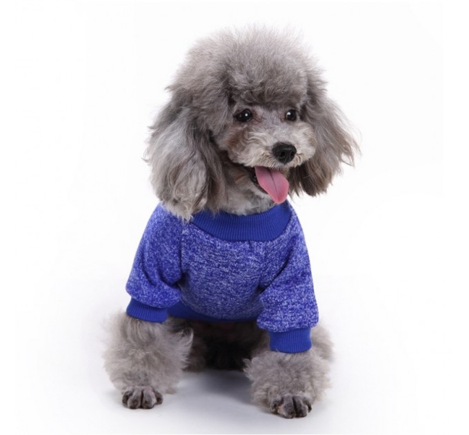 Джемпер для собак «Классик», синий, размер XL