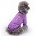 Джемпер для собак «Классик», фиолетовый, размер XS