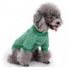 Джемпер для собак «Классик», зеленый, размер L