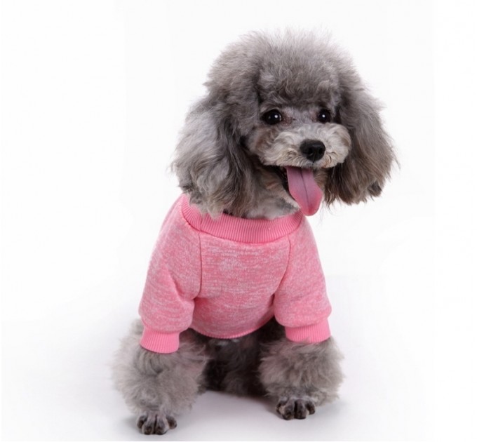 Джемпер для собак «Классик», розовый, размер L