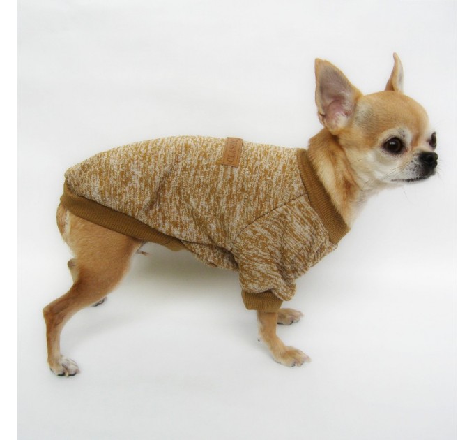 Джемпер для собак «Классик», коричневый, размер XL